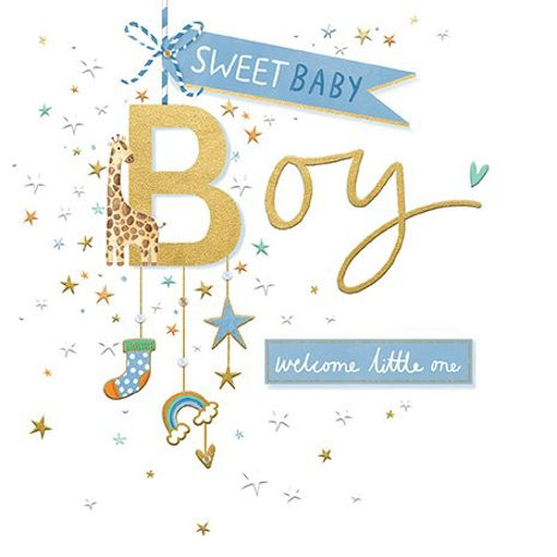 Picture of SWEET BABY BOY WELCOME LITTLE ONE